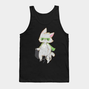 Trashtag Challenge Recycle Cat Tank Top